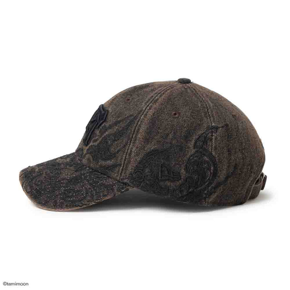 9FORTY アンストラクチャード Illustrators Collection tamimoon オーバーダイ デニム ブラウン | NEW ERA ニューエラ公式オンラインストア