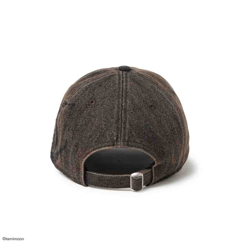 9FORTY アンストラクチャード Illustrators Collection tamimoon オーバーダイ デニム ブラウン | NEW ERA ニューエラ公式オンラインストア