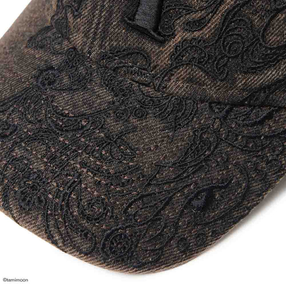 9FORTY アンストラクチャード Illustrators Collection tamimoon オーバーダイ デニム ブラウン | NEW ERA ニューエラ公式オンラインストア