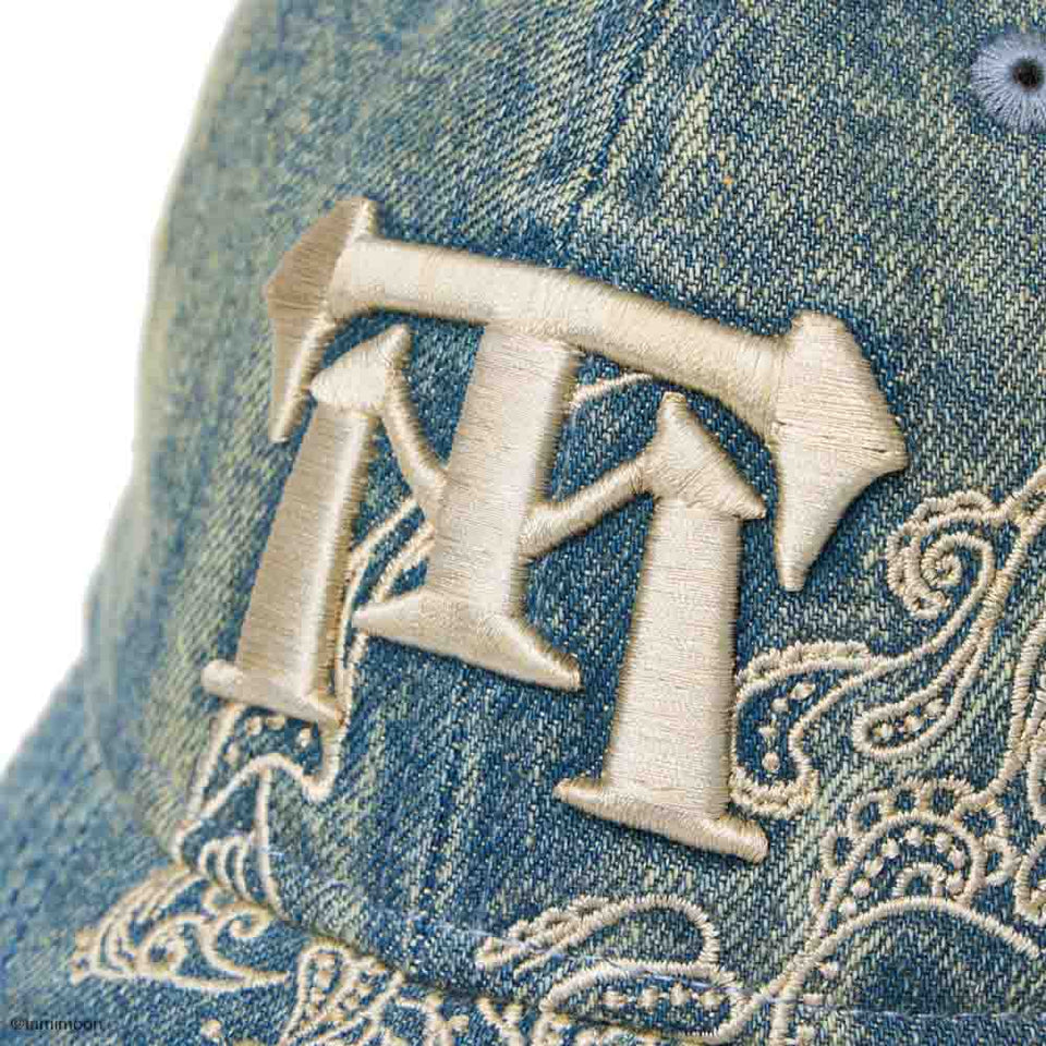 9FORTY アンストラクチャード Illustrators Collection tamimoon オーバーダイ デニム ブルー | NEW ERA ニューエラ公式オンラインストア