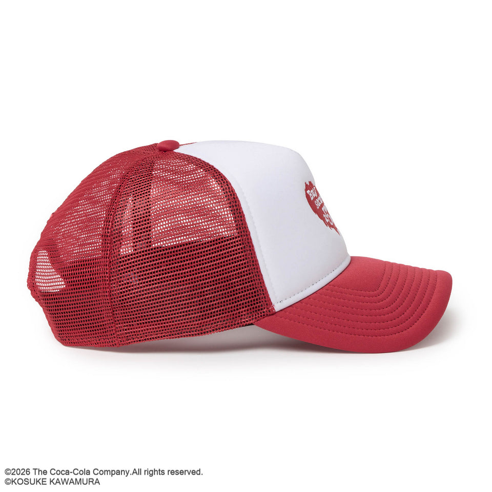 9FORTY A-Frame トラッカー Coca-Cola designed by Kosuke Kawamura コカ・コーラ ホワイト/スカーレット | NEW ERA ニューエラ公式オンラインストア
