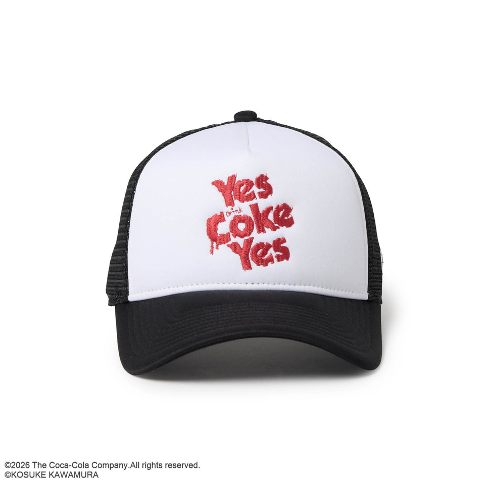 9FORTY A-Frame トラッカー Coca-Cola designed by Kosuke Kawamura ホワイト/ブラック | NEW ERA ニューエラ公式オンラインストア