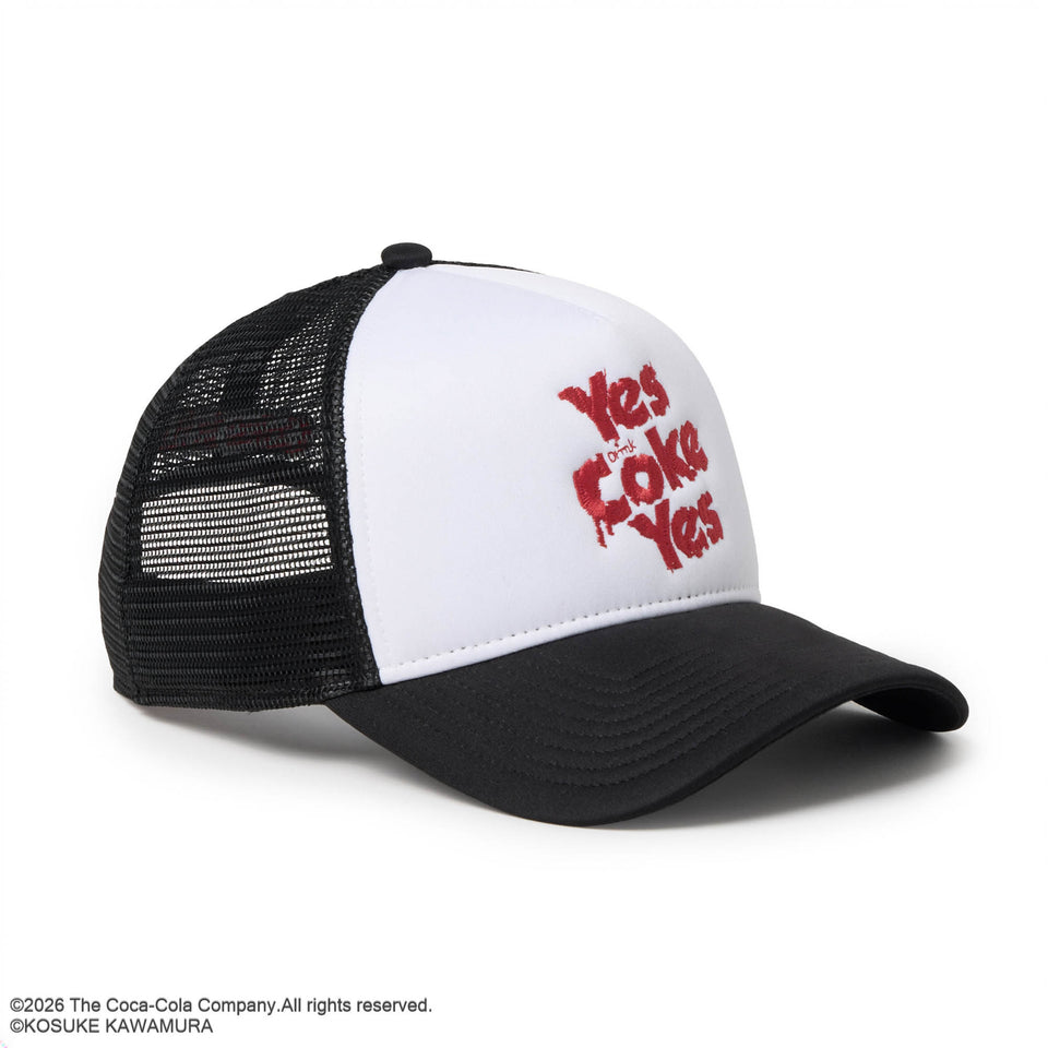 9FORTY A-Frame トラッカー Coca-Cola designed by Kosuke Kawamura ホワイト/ブラック | NEW ERA ニューエラ公式オンラインストア
