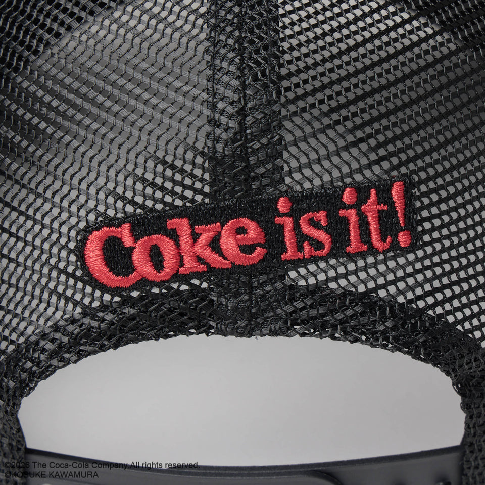 9FORTY A-Frame トラッカー Coca-Cola designed by Kosuke Kawamura ホワイト/ブラック | NEW ERA ニューエラ公式オンラインストア