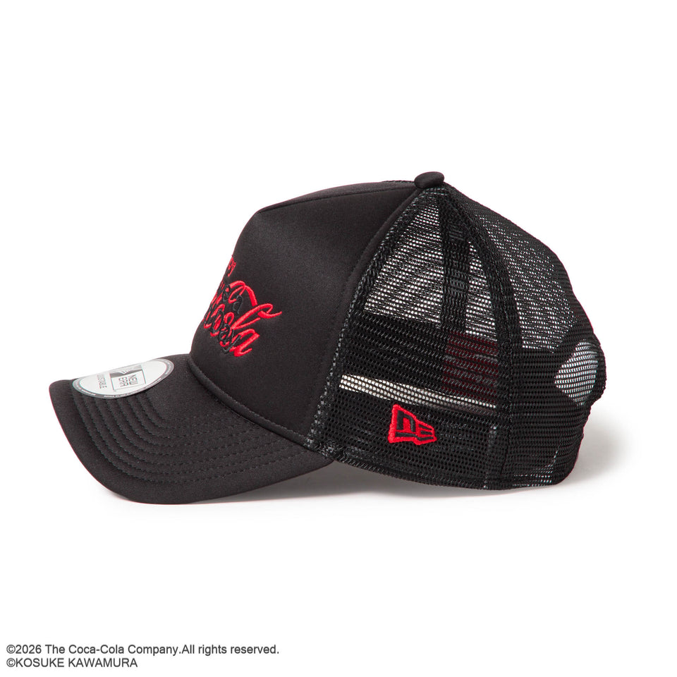 9FORTY A-Frame トラッカー Coca-Cola designed by Kosuke Kawamura コカ・コーラ ブラック | NEW ERA ニューエラ公式オンラインストア