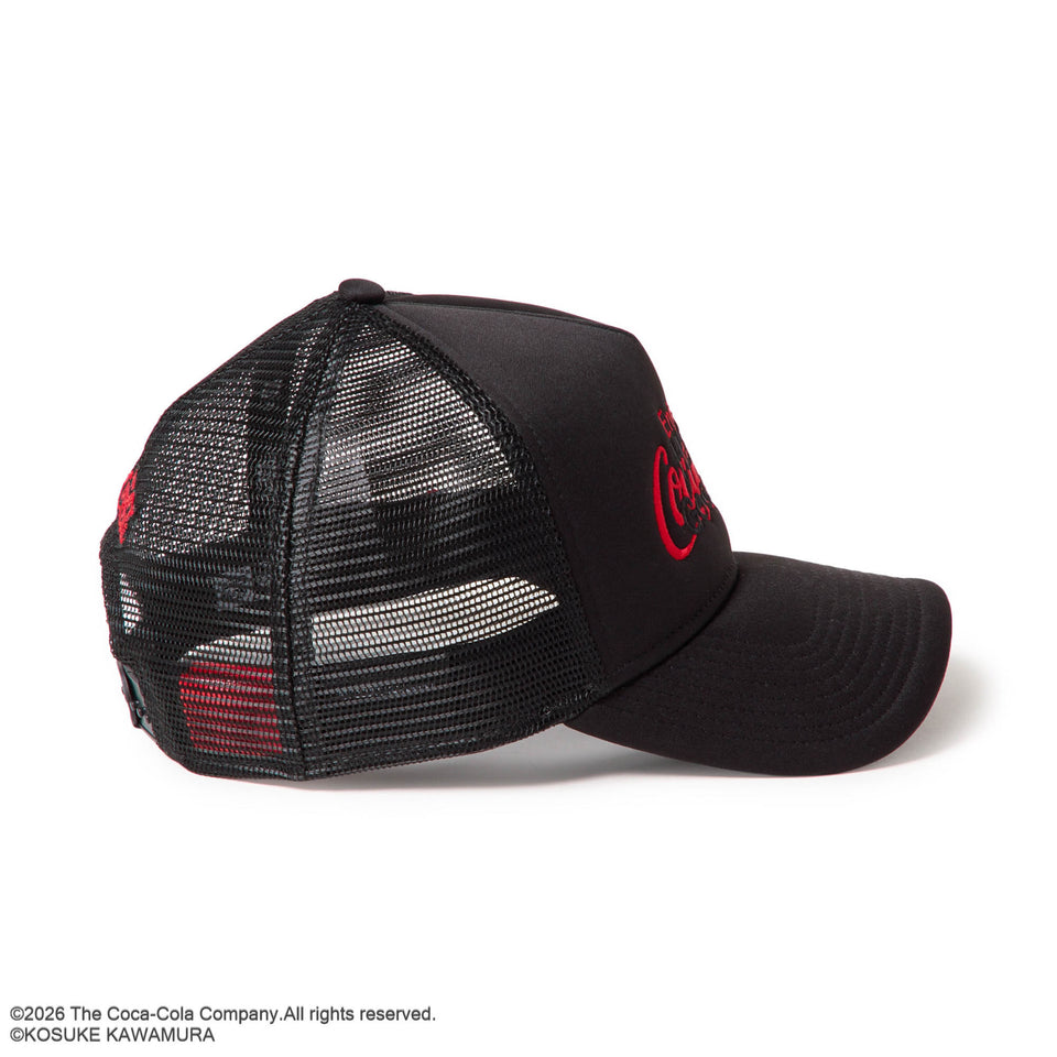 9FORTY A-Frame トラッカー Coca-Cola designed by Kosuke Kawamura コカ・コーラ ブラック | NEW ERA ニューエラ公式オンラインストア