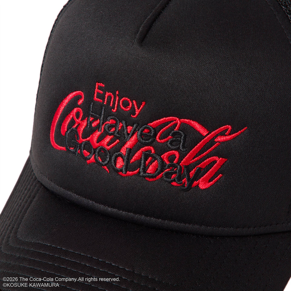 9FORTY A-Frame トラッカー Coca-Cola designed by Kosuke Kawamura コカ・コーラ ブラック | NEW ERA ニューエラ公式オンラインストア