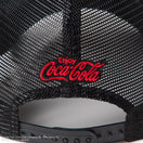9FORTY A-Frame トラッカー Coca-Cola designed by Kosuke Kawamura コカ・コーラ ブラック | NEW ERA ニューエラ公式オンラインストア
