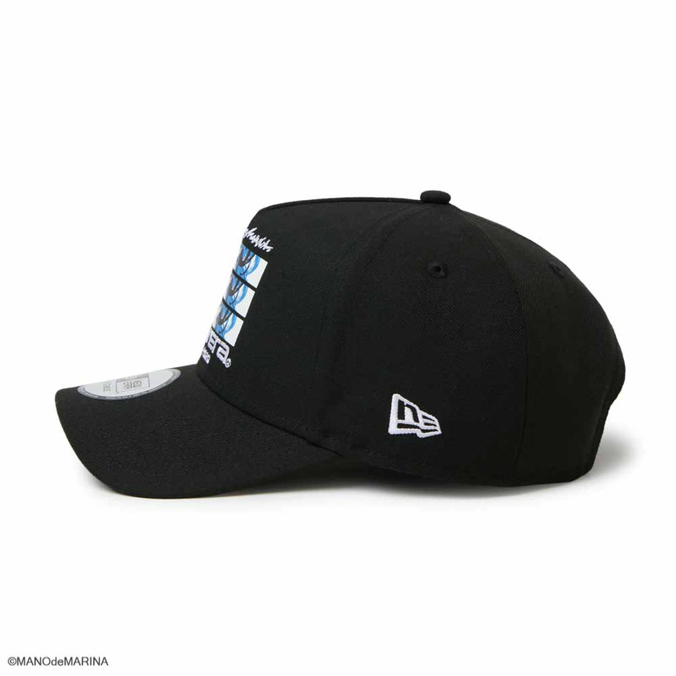 9FORTY A-Frame Illustrators Collection まのでまりな ブラック | NEW ERA ニューエラ公式オンラインストア