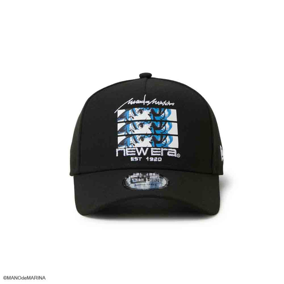 9FORTY A-Frame Illustrators Collection まのでまりな ブラック | NEW ERA ニューエラ公式オンラインストア