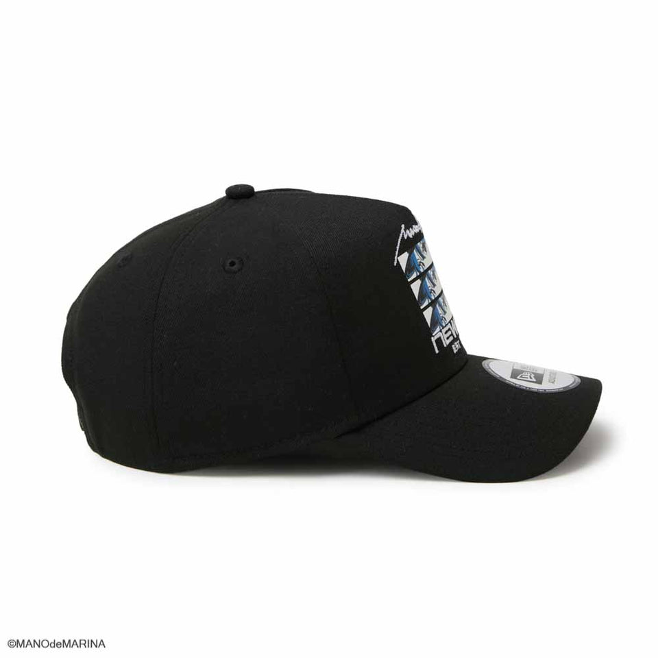 9FORTY A-Frame Illustrators Collection まのでまりな ブラック | NEW ERA ニューエラ公式オンラインストア