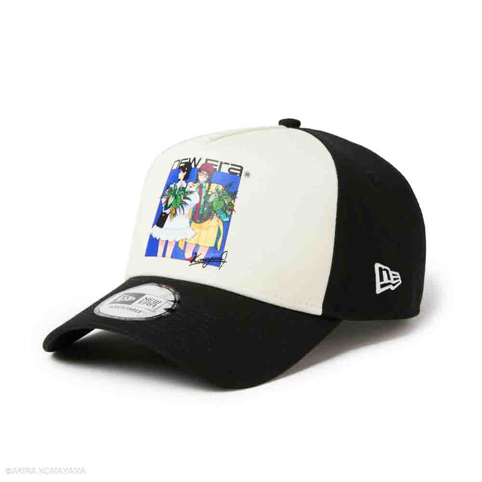 9FORTY A-Frame Illustrators Collection こまやま明 クローム/ブラック | NEW ERA ニューエラ公式オンラインストア