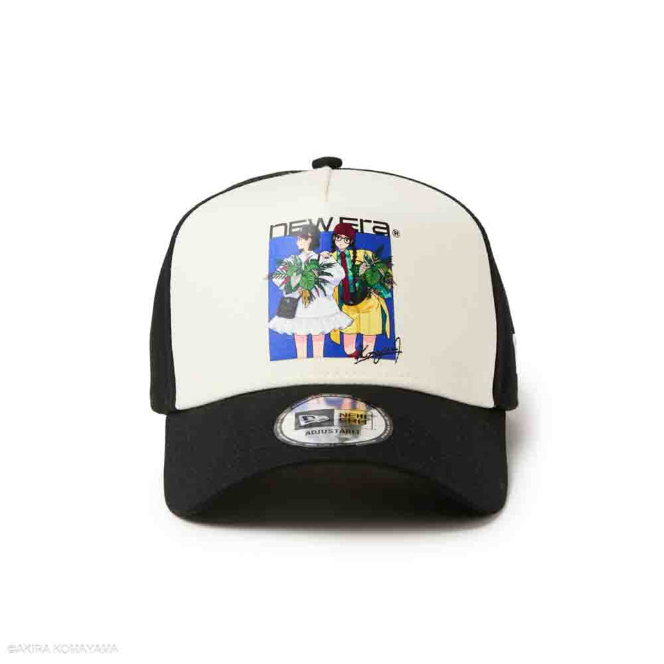 9FORTY A-Frame Illustrators Collection こまやま明 クローム/ブラック | NEW ERA ニューエラ公式オンラインストア