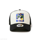 9FORTY A-Frame Illustrators Collection こまやま明 クローム/ブラック | NEW ERA ニューエラ公式オンラインストア