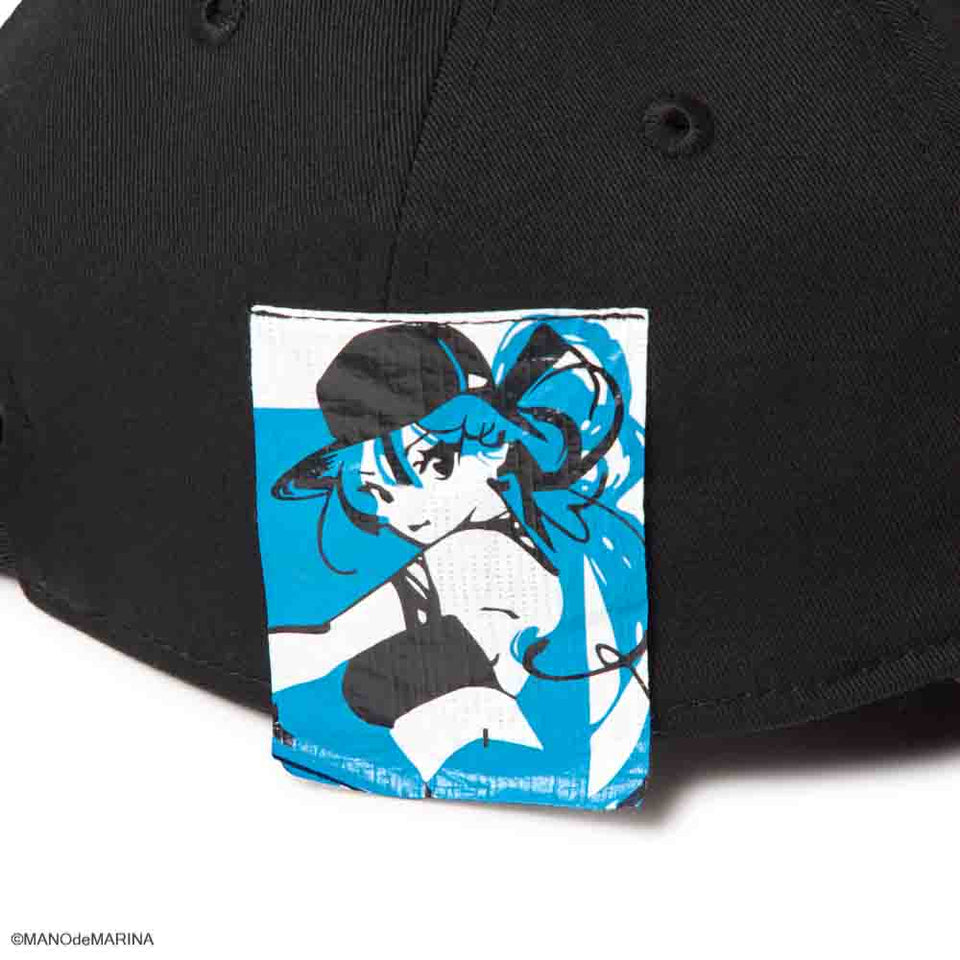 9TWENTY ロングストラップ Illustrators Collection まのでまりな ブラック | NEW ERA ニューエラ公式オンラインストア