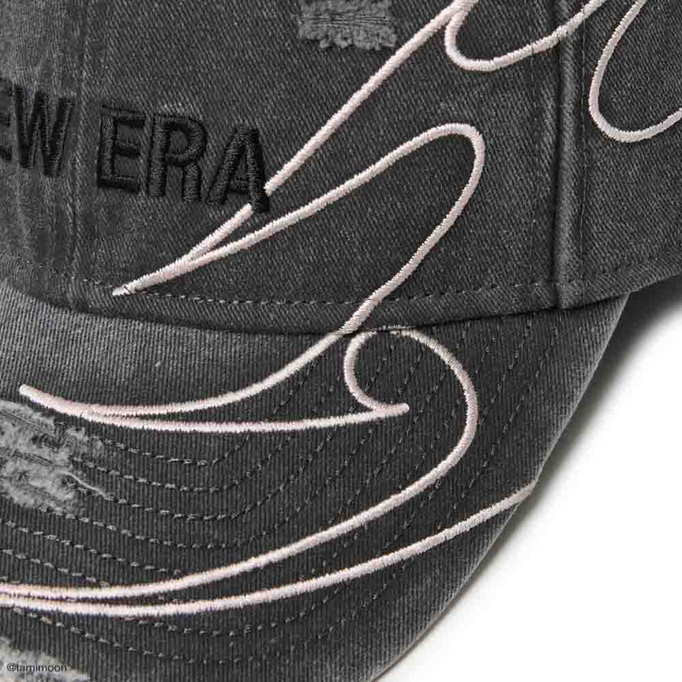 9TWENTY Illustrators Collection tamimoon アシッドウォッシュ ブラック | NEW ERA ニューエラ公式オンラインストア