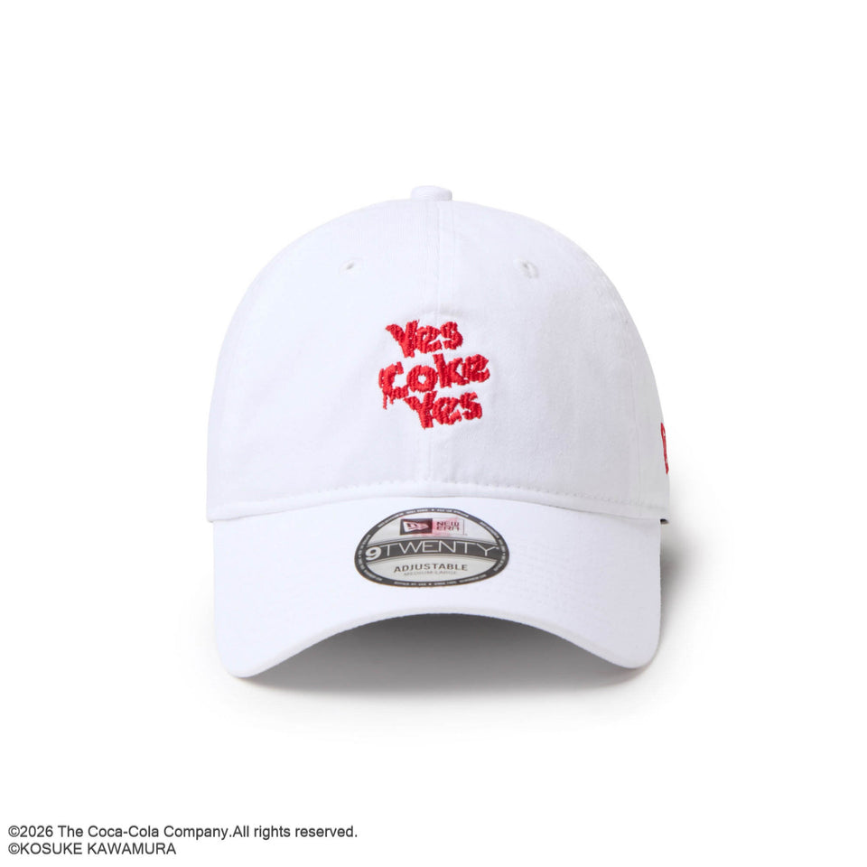 9TWENTY Coca-Cola designed by Kosuke Kawamura コカ・コーラ ホワイト | NEW ERA ニューエラ公式オンラインストア