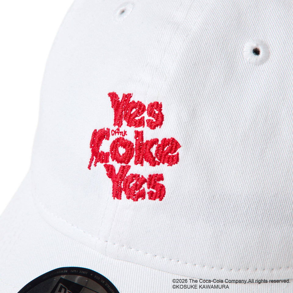 9TWENTY Coca-Cola designed by Kosuke Kawamura コカ・コーラ ホワイト | NEW ERA ニューエラ公式オンラインストア