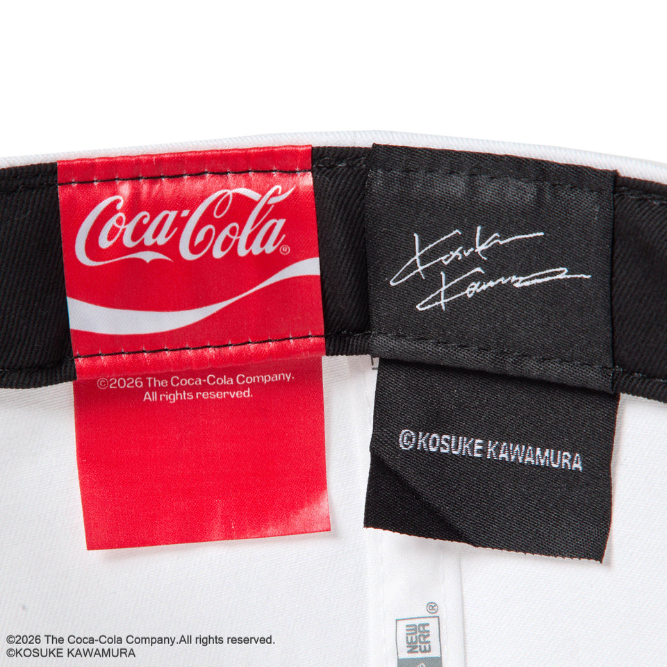 9TWENTY Coca-Cola designed by Kosuke Kawamura コカ・コーラ ホワイト | NEW ERA ニューエラ公式オンラインストア
