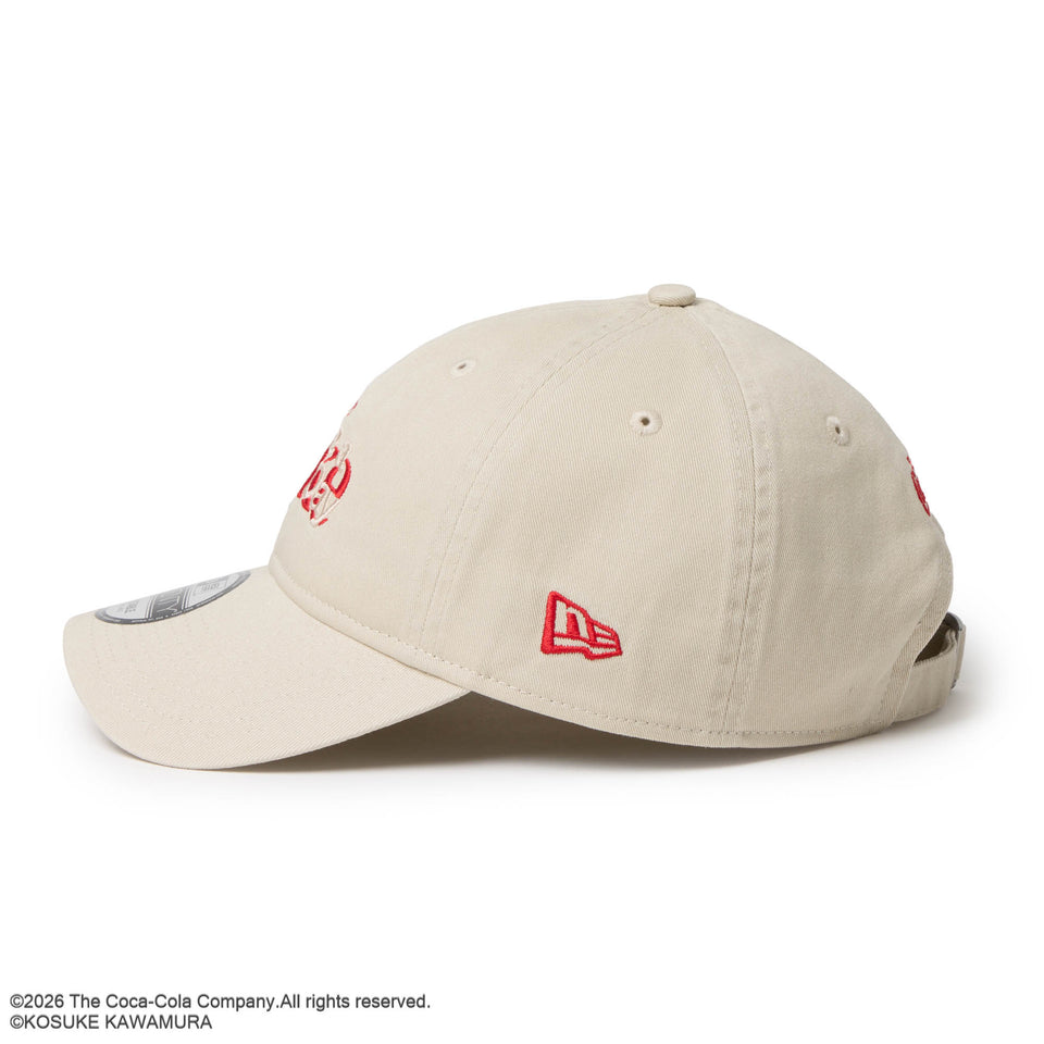 9TWENTY Coca-Cola designed by Kosuke Kawamura コカ・コーラ クロームホワイト | NEW ERA ニューエラ公式オンラインストア