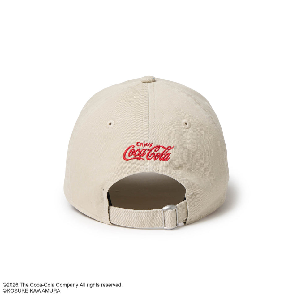 9TWENTY Coca-Cola designed by Kosuke Kawamura コカ・コーラ クロームホワイト | NEW ERA ニューエラ公式オンラインストア