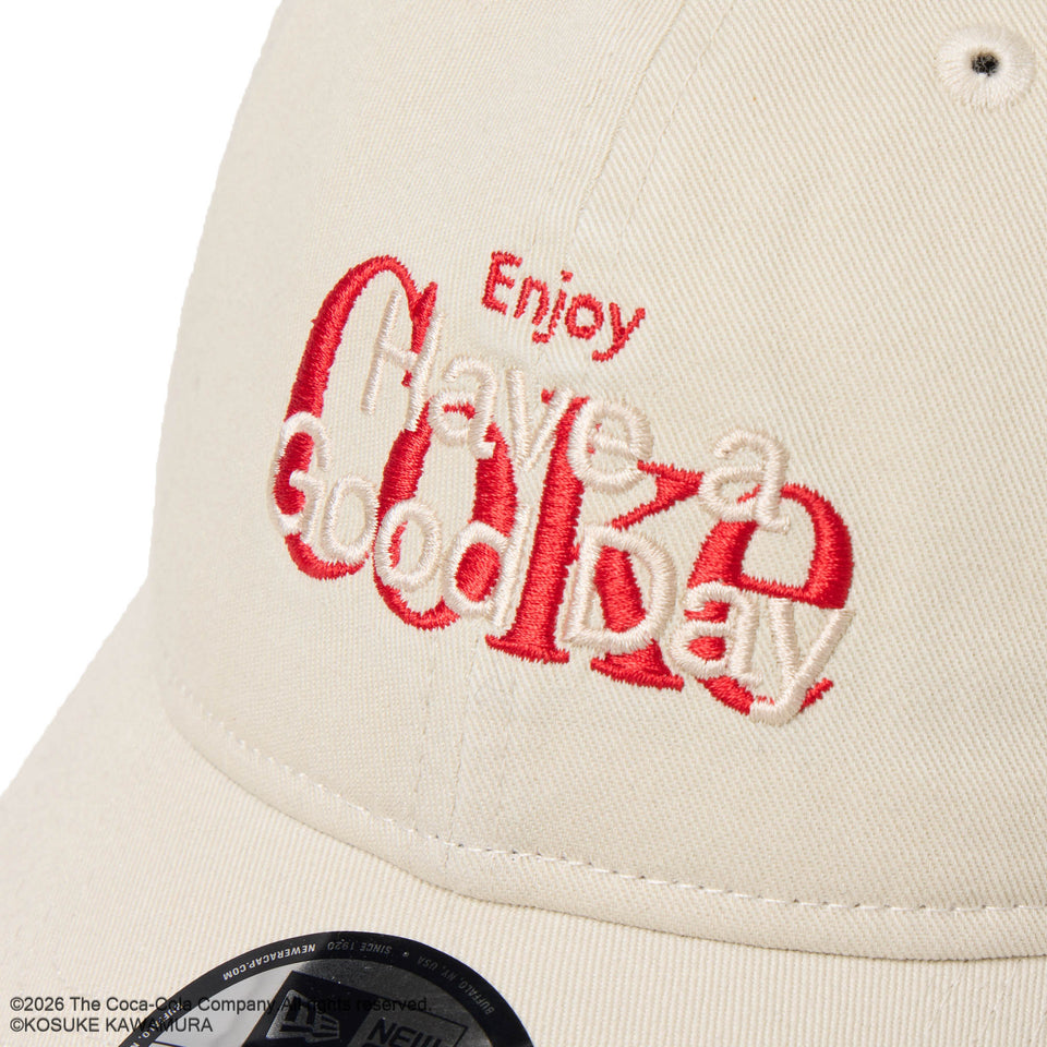 9TWENTY Coca-Cola designed by Kosuke Kawamura コカ・コーラ クロームホワイト | NEW ERA ニューエラ公式オンラインストア