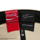 9TWENTY Coca-Cola designed by Kosuke Kawamura コカ・コーラ クロームホワイト | NEW ERA ニューエラ公式オンラインストア