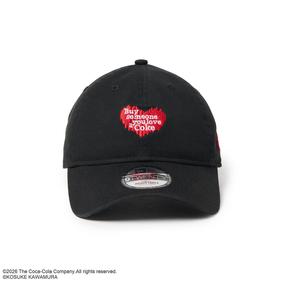 9TWENTY Coca-Cola designed by Kosuke Kawamura コカ・コーラ ブラック | NEW ERA ニューエラ公式オンラインストア