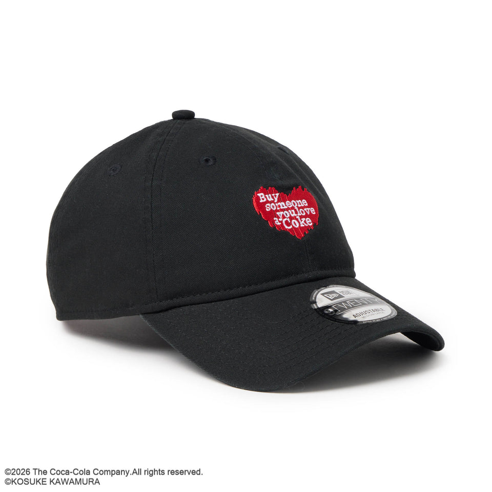 9TWENTY Coca-Cola designed by Kosuke Kawamura コカ・コーラ ブラック | NEW ERA ニューエラ公式オンラインストア
