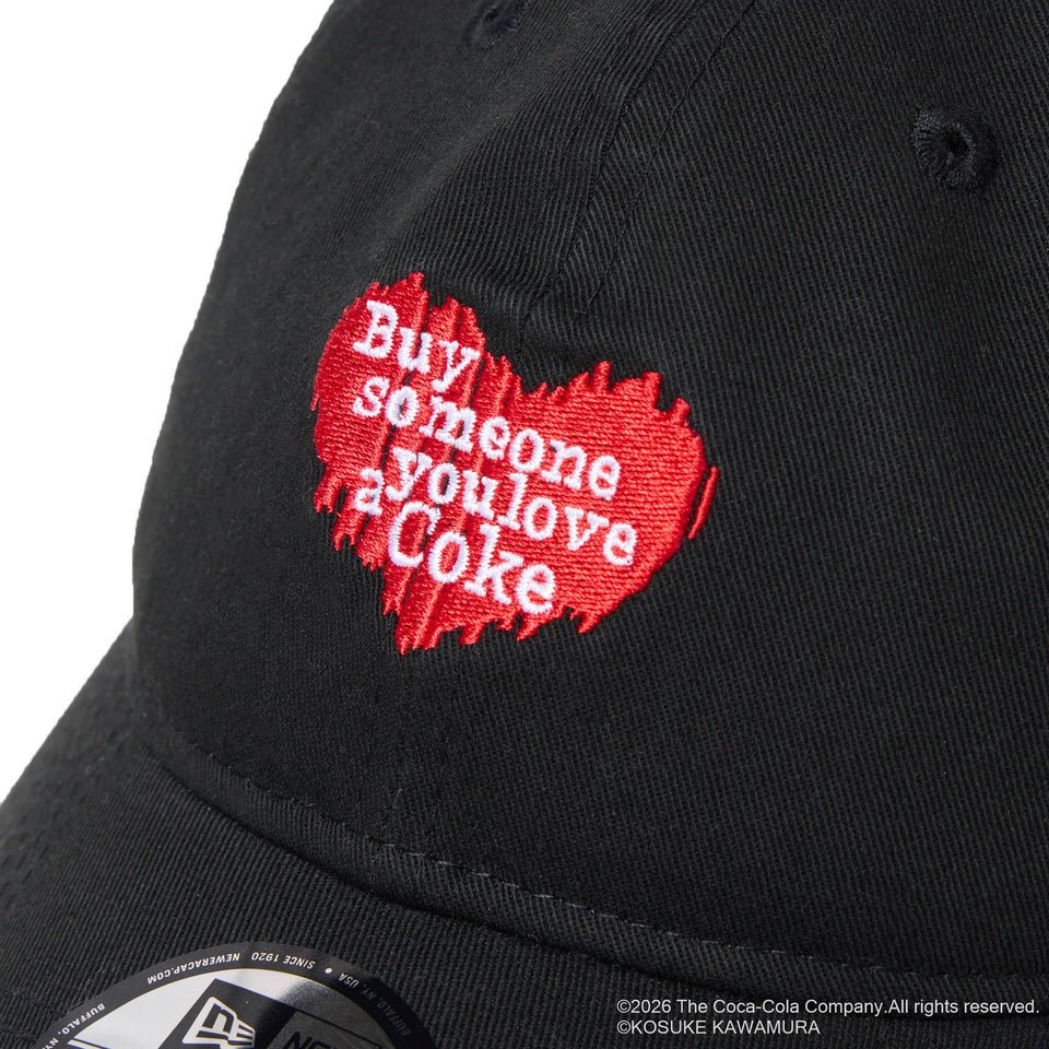 9TWENTY Coca-Cola designed by Kosuke Kawamura コカ・コーラ ブラック | NEW ERA ニューエラ公式オンラインストア