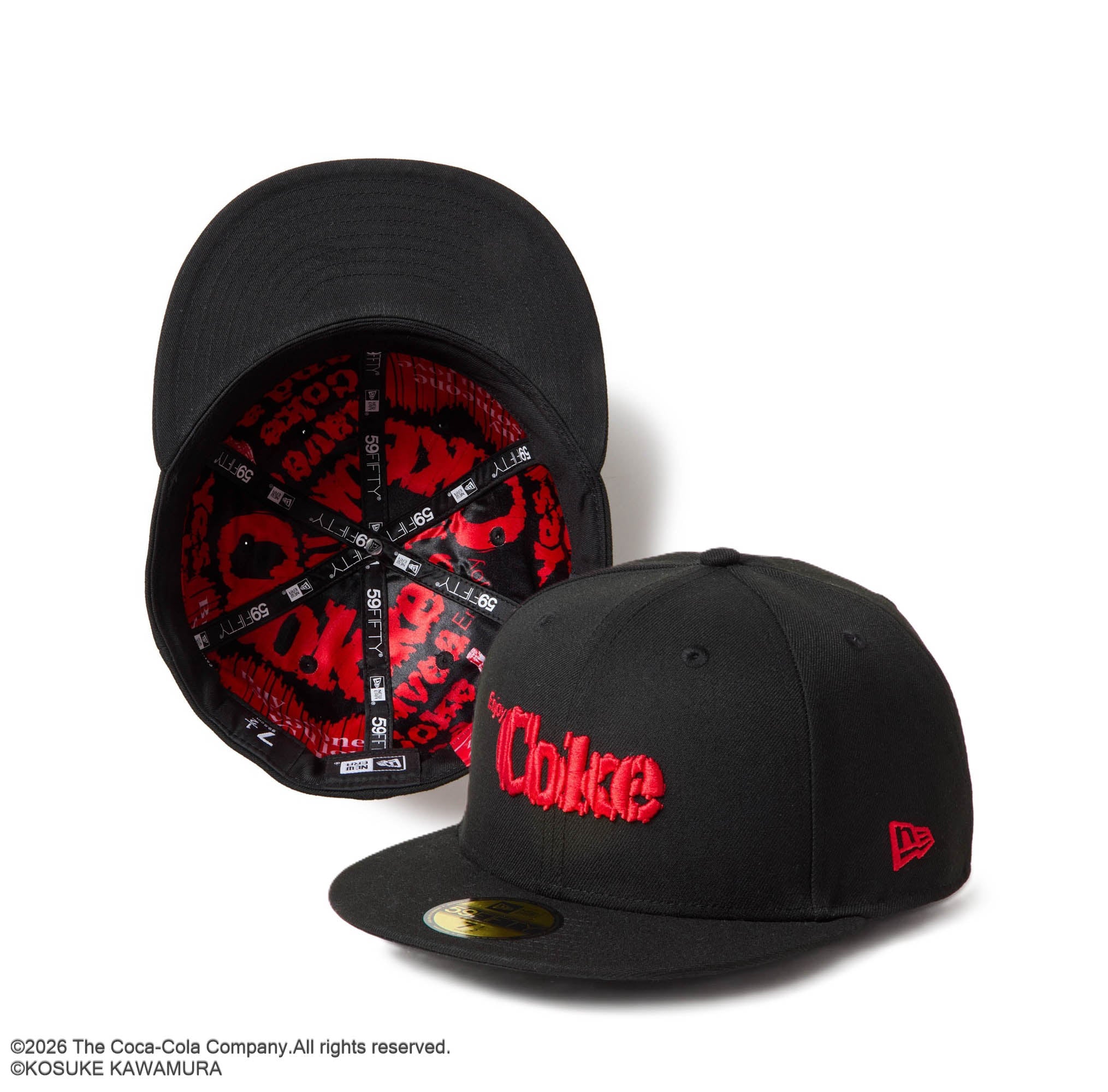 59FIFTY Coca-Cola designed by Kosuke Kawamura コカ・コーラ