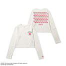 Women's 長袖 クロップド Tシャツ Coca-Cola designed by Kosuke Kawamura コカ・コーラ Many Hearts オフホワイト | NEW ERA ニューエラ公式オンラインストア