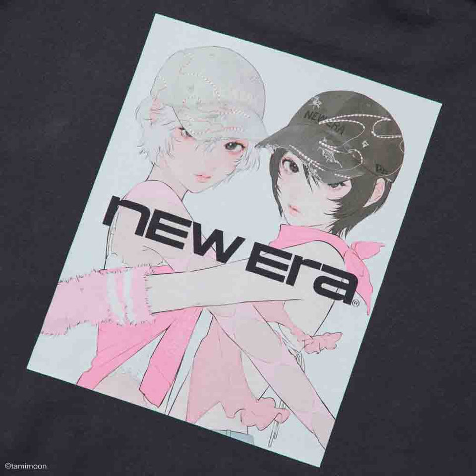 スウェット プルオーバー フーディ Illustrators Collection tamimoon グラファイト | NEW ERA ニューエラ公式オンラインストア