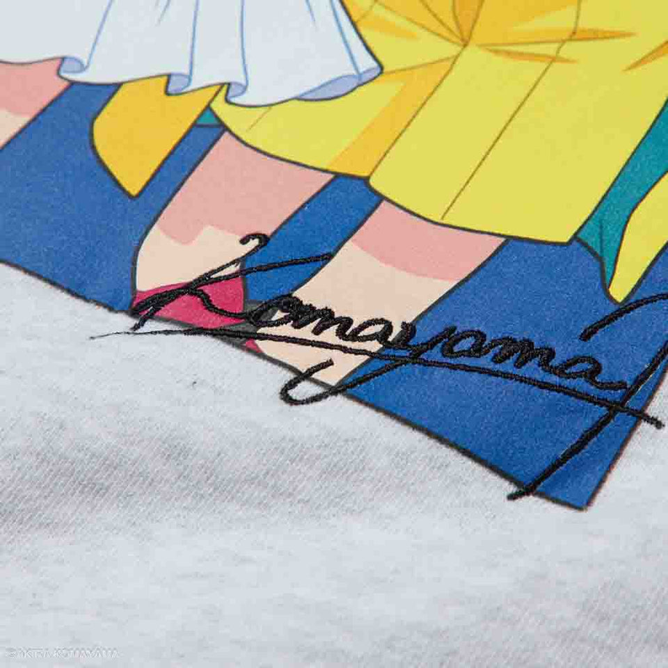 スウェット プルオーバー フーディ Illustrators Collection こまやま明 アッシュグレー | NEW ERA ニューエラ公式オンラインストア
