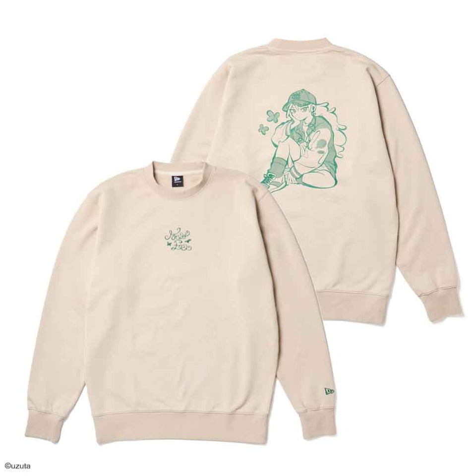 スウェット クルーネック プルオーバー Illustrators Collection うずた ストーン