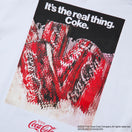 半袖 コットン Tシャツ Coca-Cola designed by Kosuke Kawamura コカ・コーラ Left Heart ホワイト | NEW ERA ニューエラ公式オンラインストア