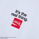 半袖 コットン Tシャツ Coca-Cola designed by Kosuke Kawamura コカ・コーラ It's the real thing. Coke ホワイト | NEW ERA ニューエラ公式オンラインストア