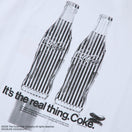 半袖 コットン Tシャツ Coca-Cola designed by Kosuke Kawamura コカ・コーラ It's the real thing. Coke ホワイト | NEW ERA ニューエラ公式オンラインストア