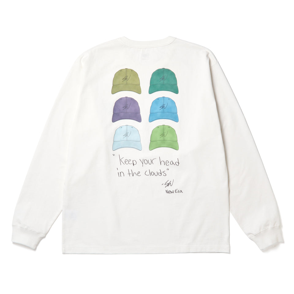 長袖 ウォッシュドコットン Tシャツ Sean Wotherspoon オフホワイト | NEW ERA ニューエラ公式オンラインストア
