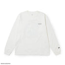 長袖 ウォッシュドコットン Tシャツ Illustrators Collection まのでまりな オフホワイト | NEW ERA ニューエラ公式オンラインストア