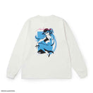 長袖 ウォッシュドコットン Tシャツ Illustrators Collection まのでまりな オフホワイト | NEW ERA ニューエラ公式オンラインストア