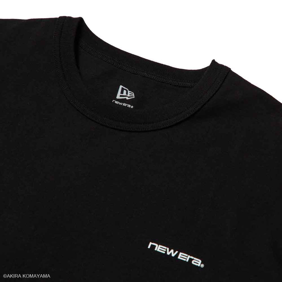 長袖 ウォッシュドコットン Tシャツ Illustrators Collection こまやま明 ブラック | NEW ERA ニューエラ公式オンラインストア