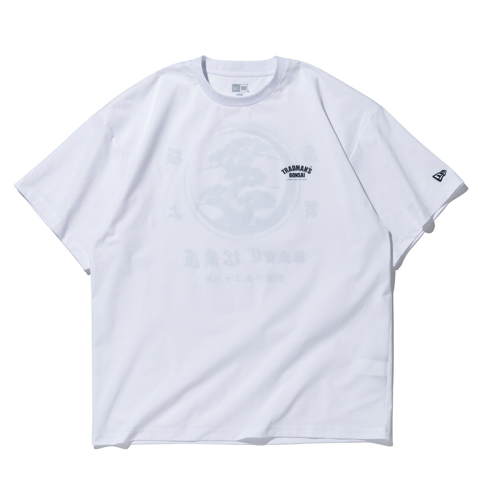 半袖 ユーティリティー オーバーサイズド Tシャツ TRADMAN’S BONSAI ホワイト | NEW ERA ニューエラ公式オンラインストア