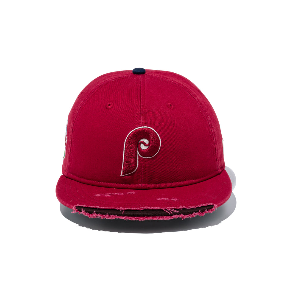 RC 9FIFTY Flat Visor All Star Game Host City フィラデルフィア・フィリーズ Damaged カーディナル | NEW ERA ニューエラ公式オンラインストア