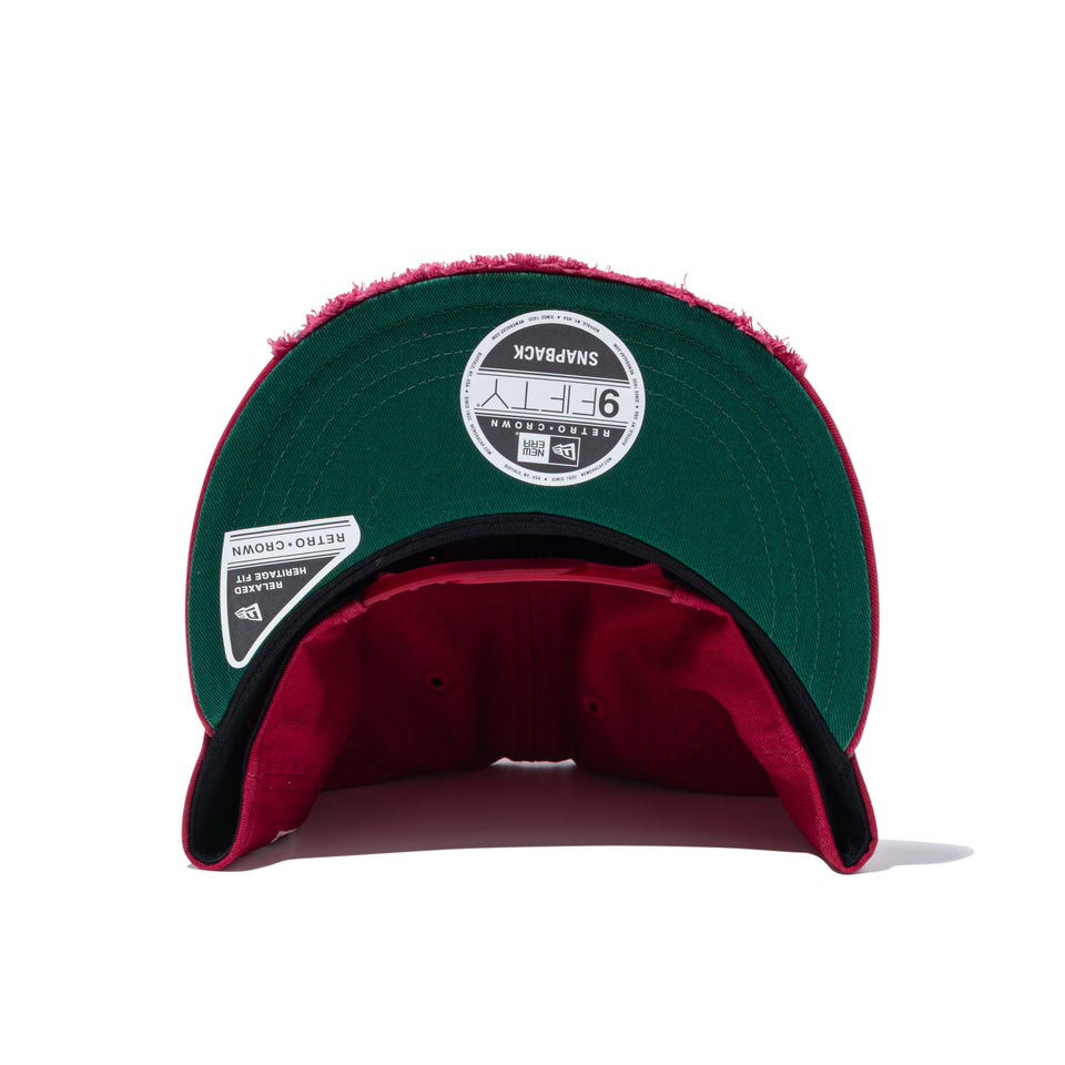 RC 9FIFTY Flat Visor All Star Game Host City フィラデルフィア・フィリーズ Damaged カーディナル | NEW ERA ニューエラ公式オンラインストア