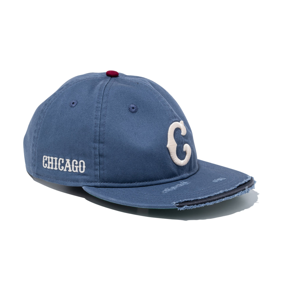 RC 9FIFTY Flat Visor All Star Game Host City シカゴ・カブス Damaged スレート | NEW ERA ニューエラ公式オンラインストア