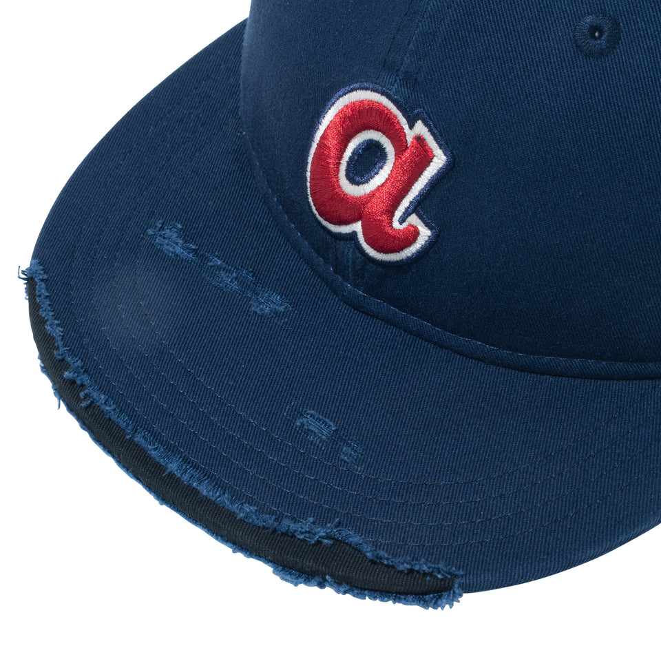 RC 9FIFTY Flat Visor All Star Game Host City アトランタ・ブレーブス Damaged オーシャンサイドブルー