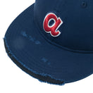 RC 9FIFTY Flat Visor All Star Game Host City アトランタ・ブレーブス Damaged オーシャンサイドブルー
