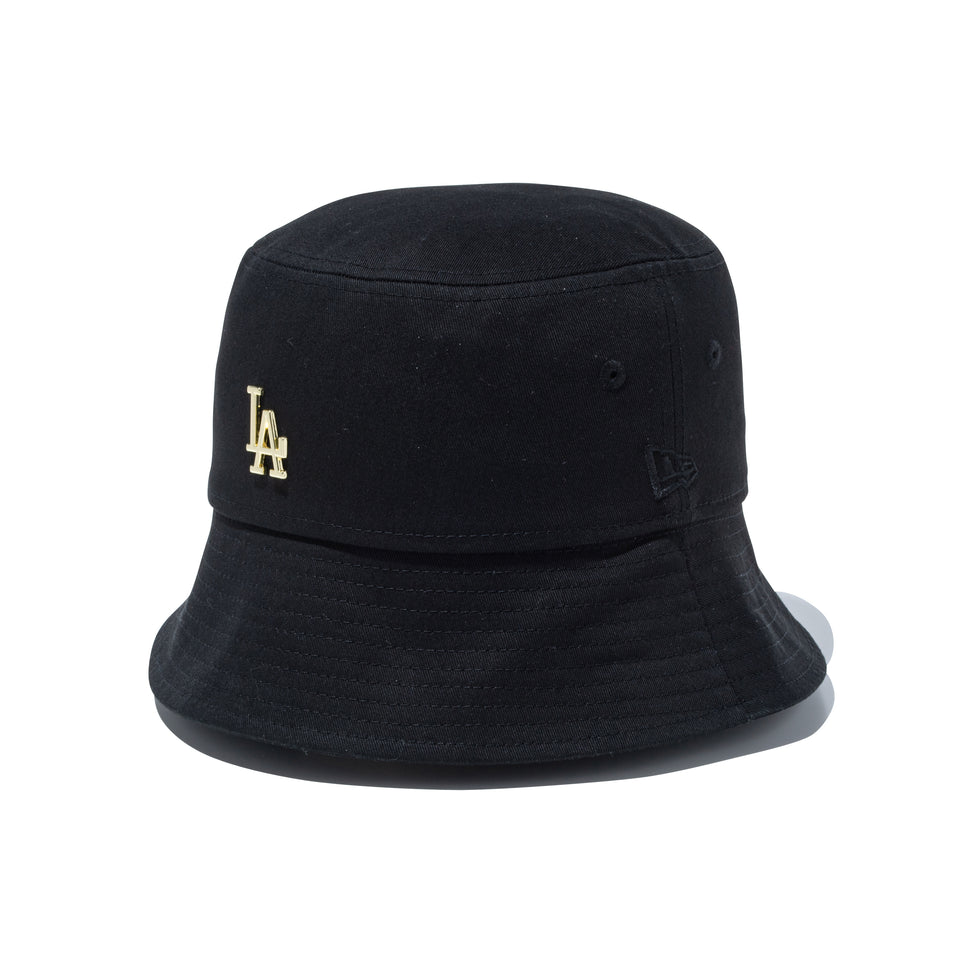 バケット01 セーラーブリム Mini Metal Logoロサンゼルス・ドジャース ブラック | NEW ERA ニューエラ公式オンラインストア
