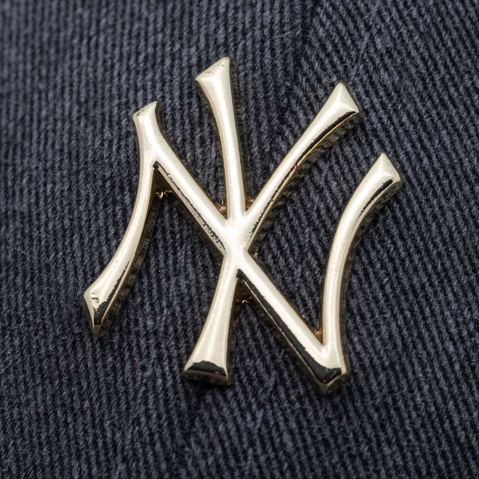 9FORTY Mini Metal Logoニューヨーク・ヤンキース ブラック | NEW ERA ニューエラ公式オンラインストア